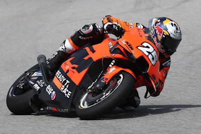 Raúl Fernández landete am Samstag auf dem 13. Platz in Sepang