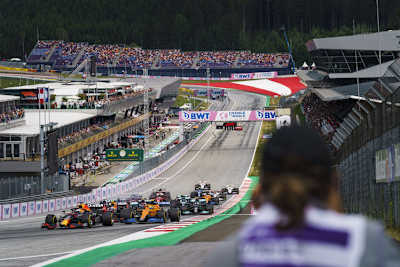 Beim Grossen Preis von Österreich