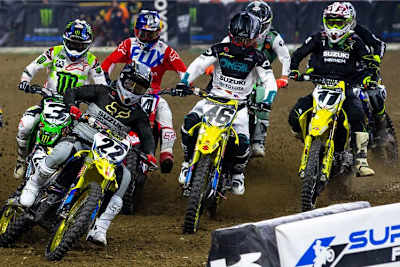 JGR Suzuki startete 2019 mit Chad Reed (#22)