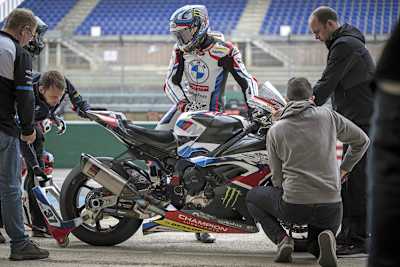 Markus Reiterberger beim WM-Test
