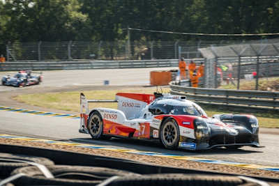 Schnellster in der Qualifikation zu den 24h Le Mans: Der Toyota TS050 Hybrid von Kamui Kobayashi