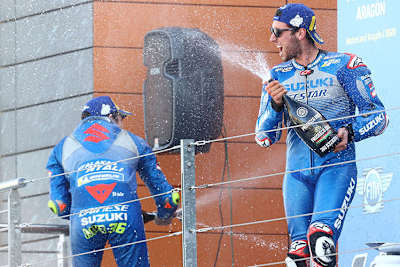 Jubel Bei Suzuki: Rins gewann, Mir wurde Dritter