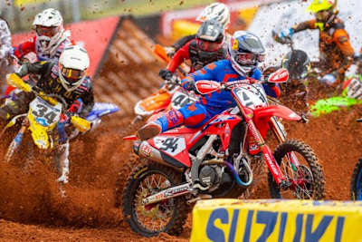 Ken Roczen strauchelte in der ersten Kurve