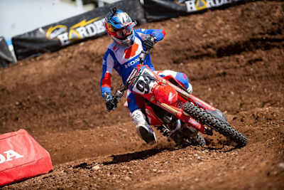 Ken Roczen auf der Honda