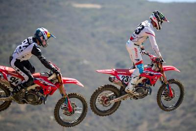 Ken Roczen (#94) und Chase Sexton (#23) hinterließen beim Saisonstart der US Nationals einen starken Eindruck