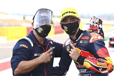 Pedro Acosta mit seinem Helfer Francisco Marmol Oliva