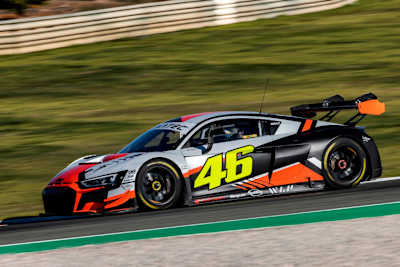 Valencia-Test im Audi: Valentino Rossi