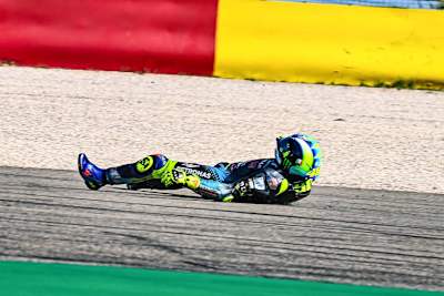 Valentino Rossi: Crash im FP1