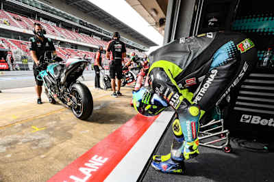 Valentino Rossi in Barcelona