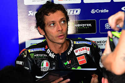 Ein nachdenklicher Valentino Rossi 