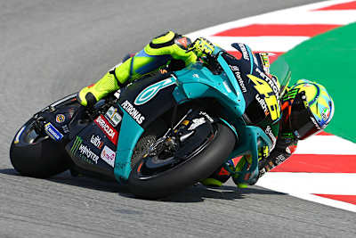 Valentino Rossi: Platz 10 am Montag