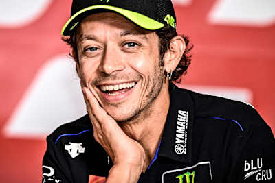 Valentino Rossi ist immer für einen flotten Spruch gut