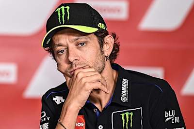 Valentino Rossi in Gedanken