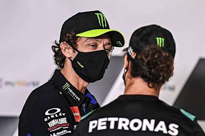 Gestern in Spielberg: Rossi und Morbidelli