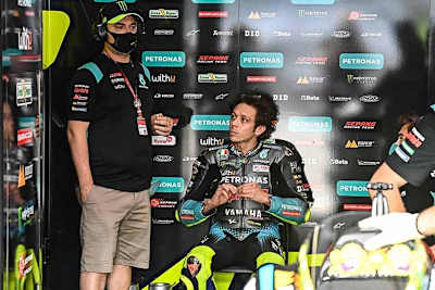 Valentino Rossi mit Kumpel Uccio