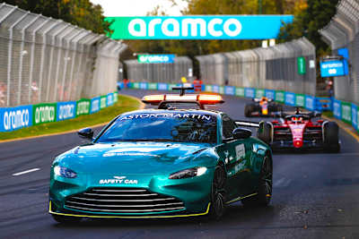 Das Safety-Car von Aston Martin, das in Melbourne zum Einsatz kam, wurde von den Formel-1-Piloten kritisiert