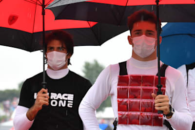 Charles Leclerc und Carlos Sainz