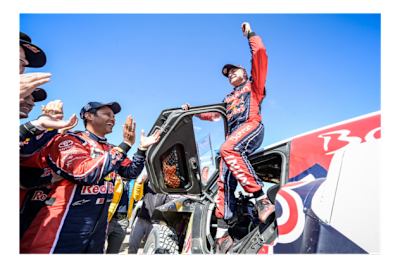 Carlos Sainz mit seinem dritten Dakar-Sieg 