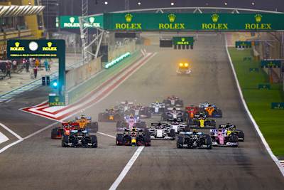 Start zum Grossen Preis von Sakhir 2020