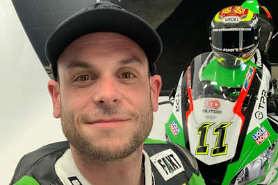 Die Unfallstelle von Sandro Cortese