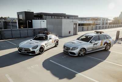 Neuer Look für eine gute Sache: Das Safety-Car und das Medical-Car setzen ein Zeichen für mehr Vielfalt