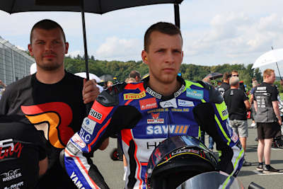 Schmitter in der Startaufstellung von Schleiz