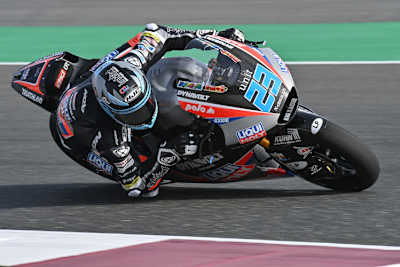 Marcel Schrötter hielt sich am ersten Katar-Testtag in den Top-10