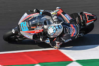 Marcel Schrötter fühlte sich am Freitag wohl in Misano