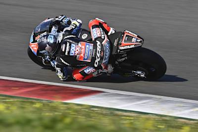 Marcel Schrötter beim IRTA-Test in Portimao