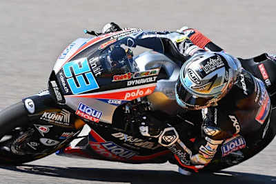 Marcel Schrötter mit Platz 8 am Freitag beim Sachsenring-GP