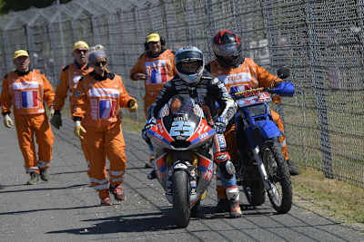 Marcel Schrötter sah in beiden Sessions am Freitag nicht die Zielflagge