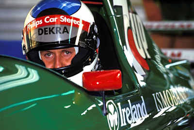 Michael Schumacher in Belgien 1991