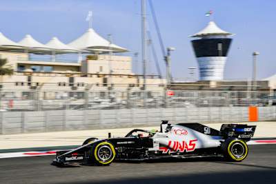 Mick Schumacher im Haas-Renner