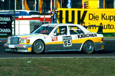 Michael Schumacher 1990 im Mercedes