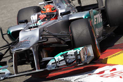 Michael Schumacher 2012 in Monte Carlo
