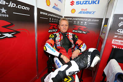 Kevin Schwantz 2014 in Suzuka