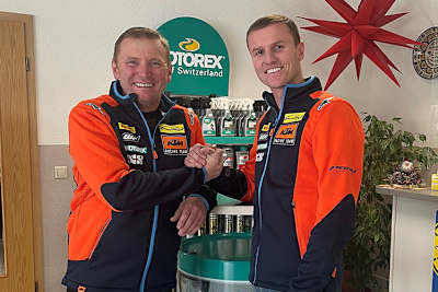 Sind sich einig: Teamchef Carsten Freundenberg (li.) und Scott Deroue