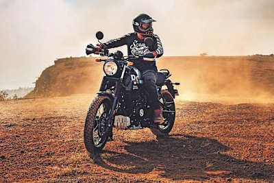 Royal Enfield Scam 411: Einzylinder-Motorrad im Scambler-Style für Stadt und Land