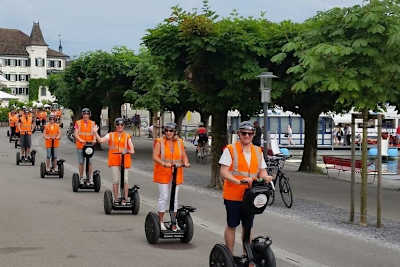 Einsatz einer Segway-Flotte bei einer Stadtführung