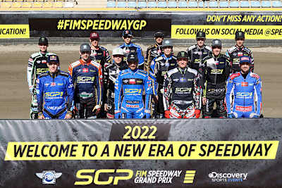 Multi-Weltmeister Tony Rickardsson, FIM-Boss Jorge Viegas und Francois Ribeiro von der Discovery Gruppe (v.l.)