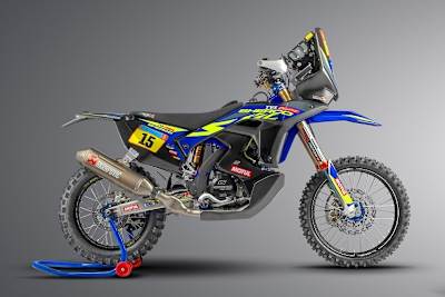 Sherco 450 SEF Rally: Rallye-Motorrad auf Basis ener Racing-Enduro
