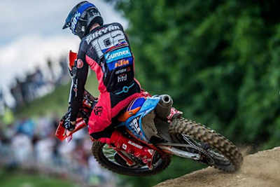 Richard Šikyňa schaffte es in Kaplice aufs Podium