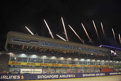 Letztmals fuhr die Formel 1 im Jahre 2019 in Singapur