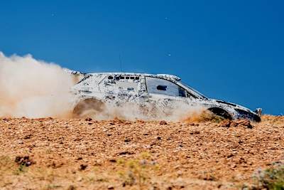 Der neue Skoda Fabia Rally2 evo beim Test