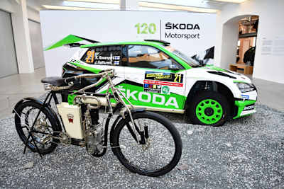 Im Skoda-Museum gibt es viel zu sehen