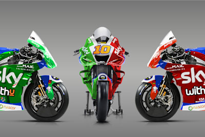 So präsentiert sich die Ducati von Luca Marini für Mugello