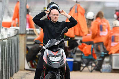 Bradley Smith am 7. November als Zuschauer bei Algarve-GP