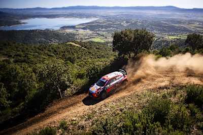 Dani Sordo blieb auch am zweiten Tag vorne