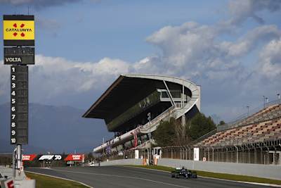 Im Februar testete die F1 noch in Barcelona – eine Rückkehr nach Spanien wird in diesem Jahr immer unwahrscheinlicher