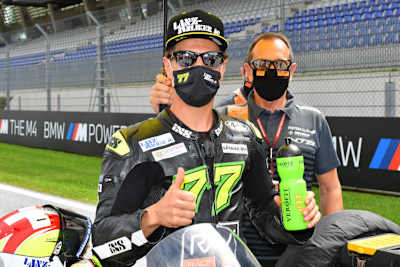 Dominique Aegerter ist am Dienstagabend auf Instagram zu Gast